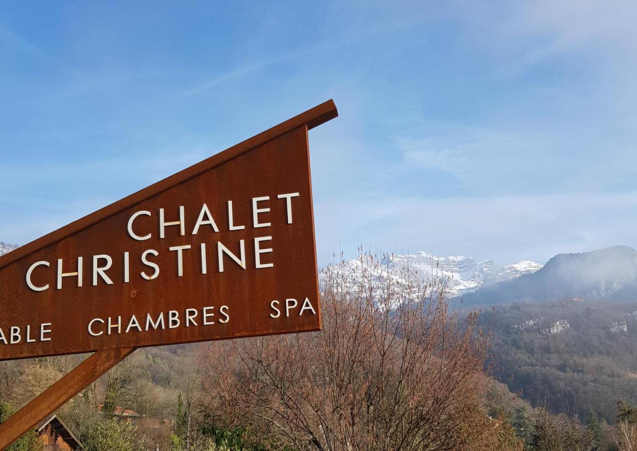 Chalet Christine Talloires Bagian luar foto