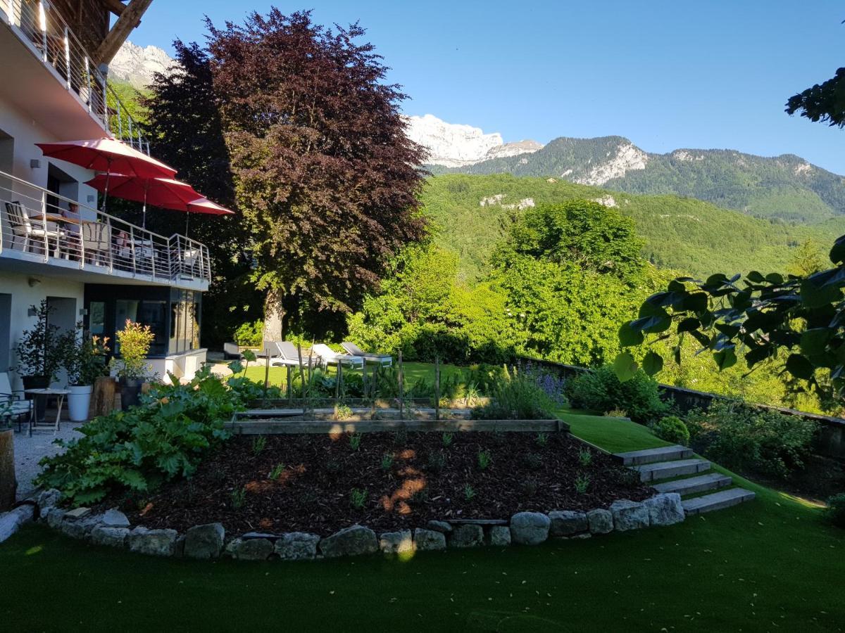 Chalet Christine Talloires Bagian luar foto