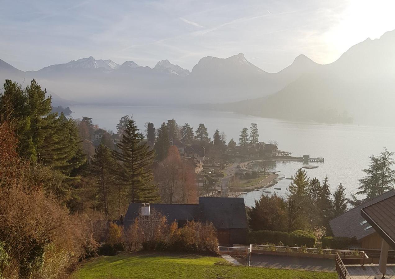 Chalet Christine Talloires Bagian luar foto
