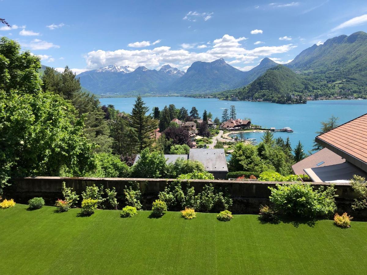Chalet Christine Talloires Bagian luar foto