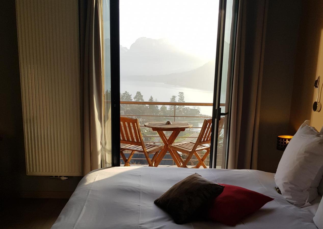 Chalet Christine Talloires Bagian luar foto